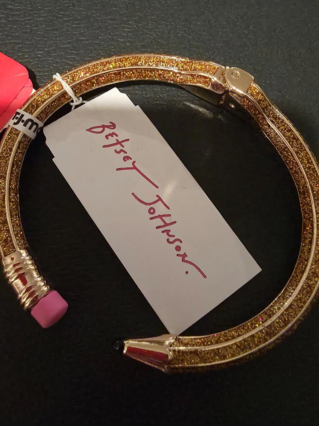 Betsey Johnson Pencil Bracelet