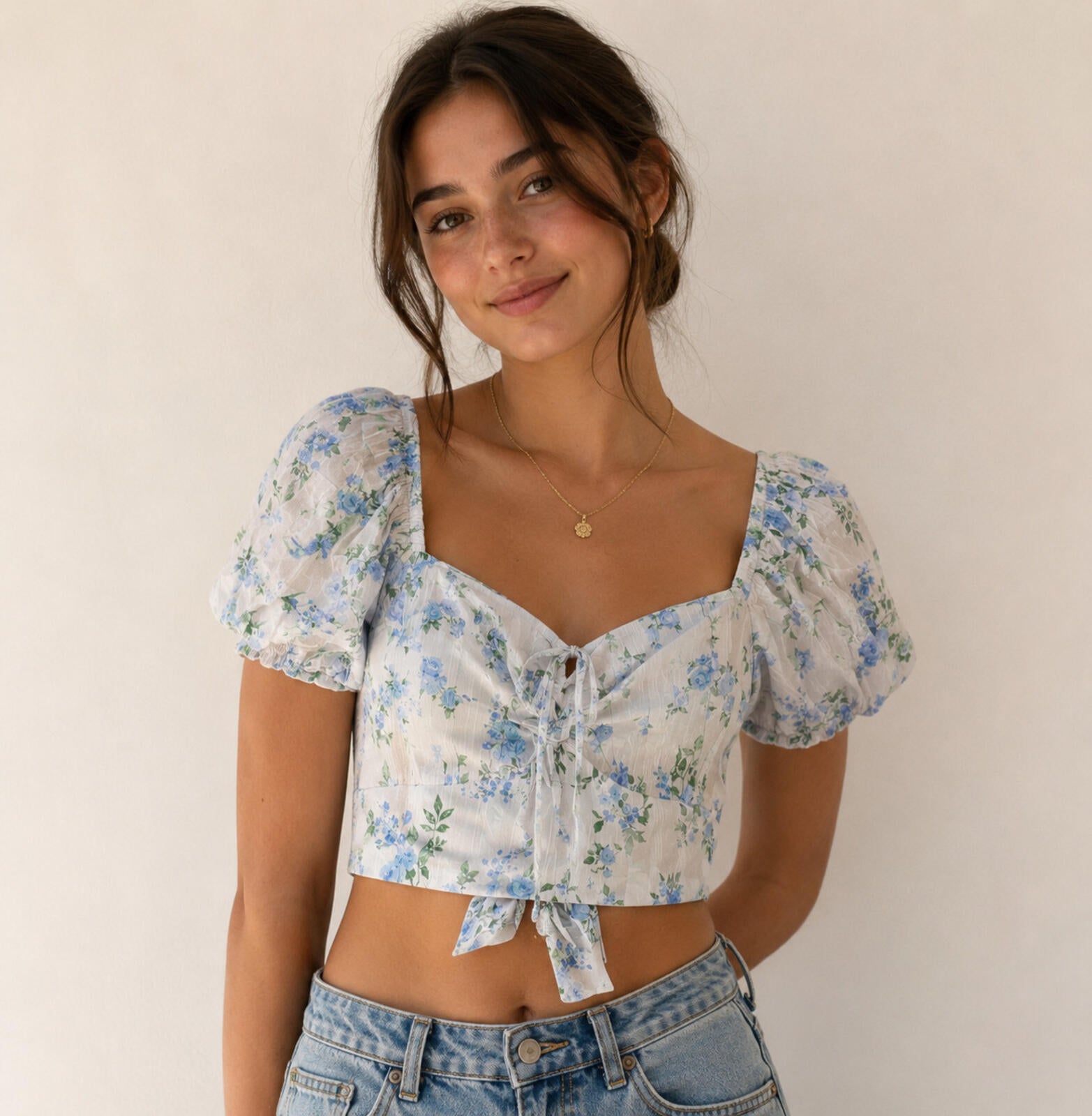 Altar'd State Billie Floral Top
