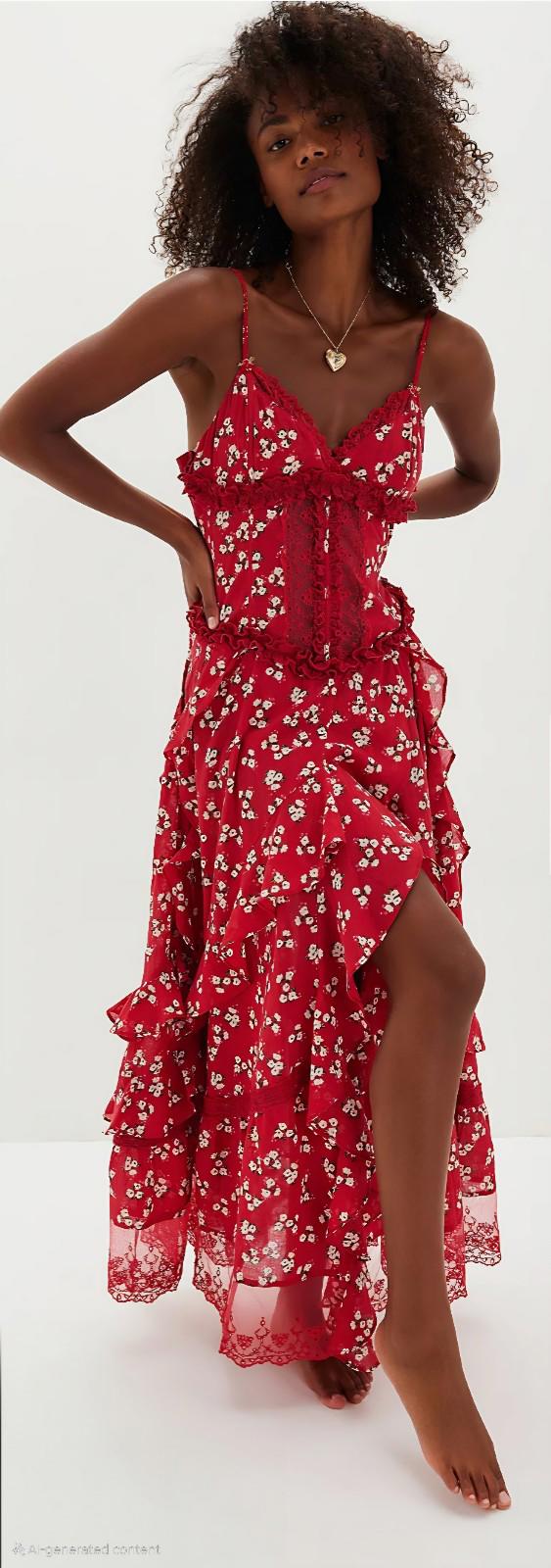 Free People Hearts Desire Bodysuit XL