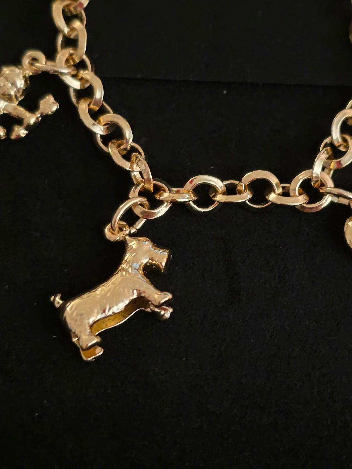 Ben-Amun Jewelry Monopoly Gold Multi Charm Bracelet