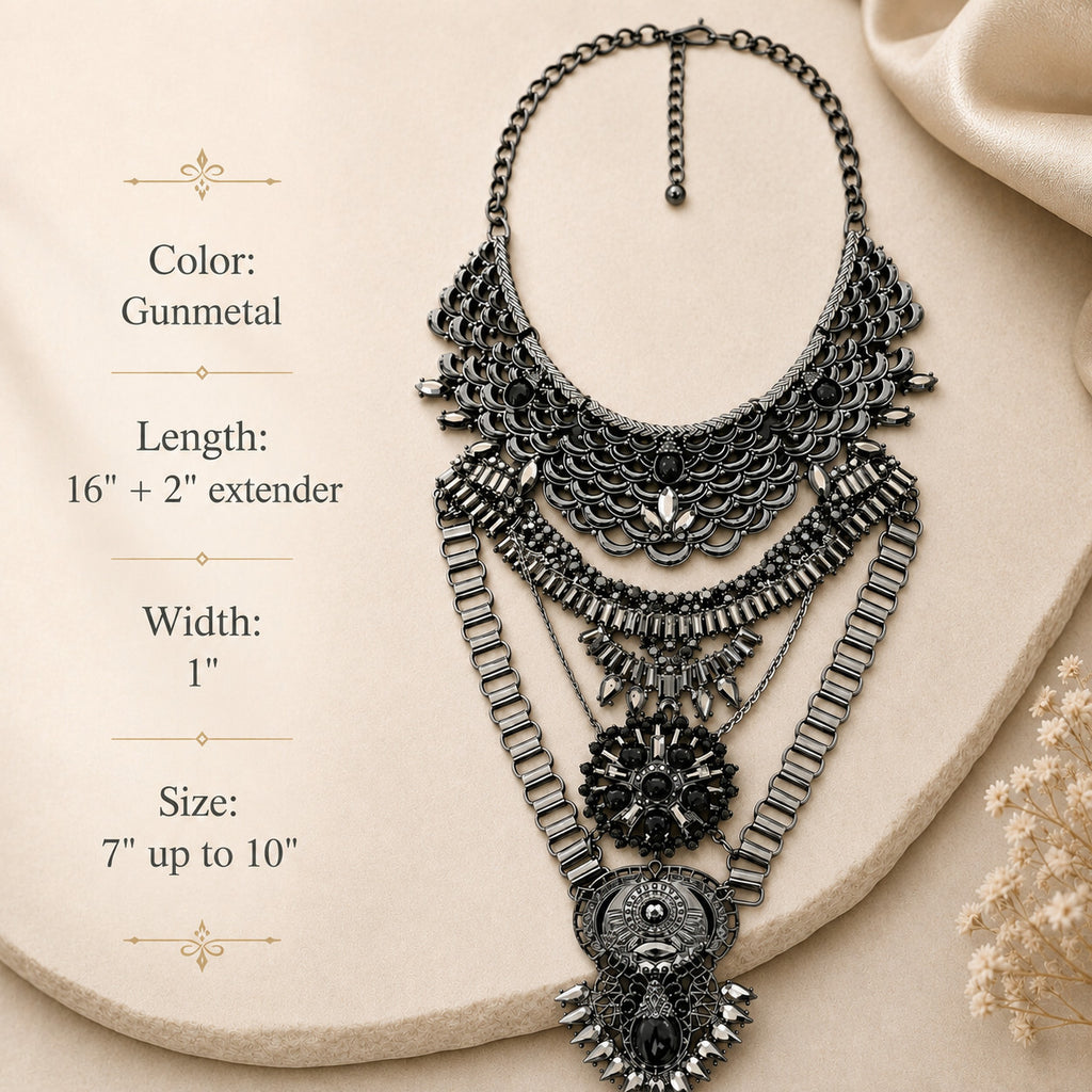 Free People Only Dreaming Statement Collar Necklace