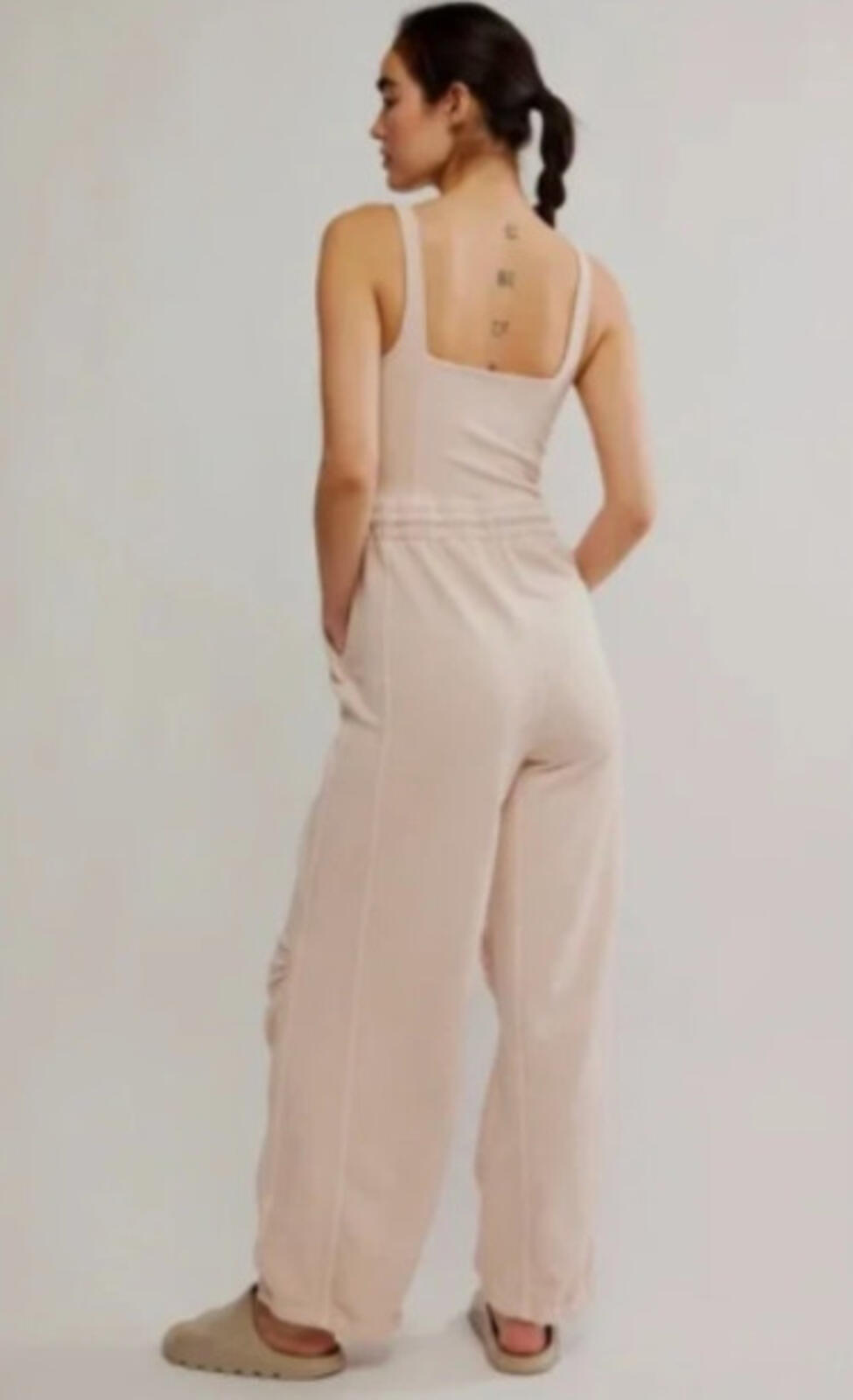 Free People FP Movement Inbound Jumpsuit One Piece Cashmere Pink NWOT