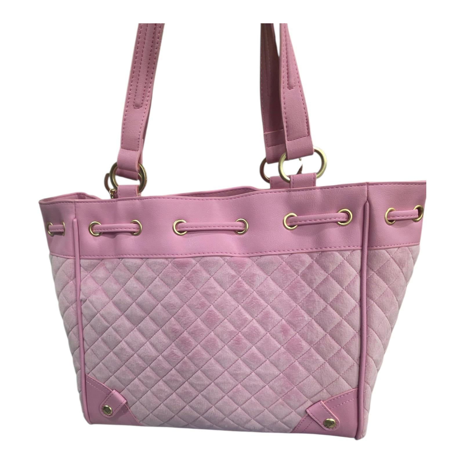 Viral Juicy Couture Retro Juicy Tale Tote Bag Retro Cherry Blossom