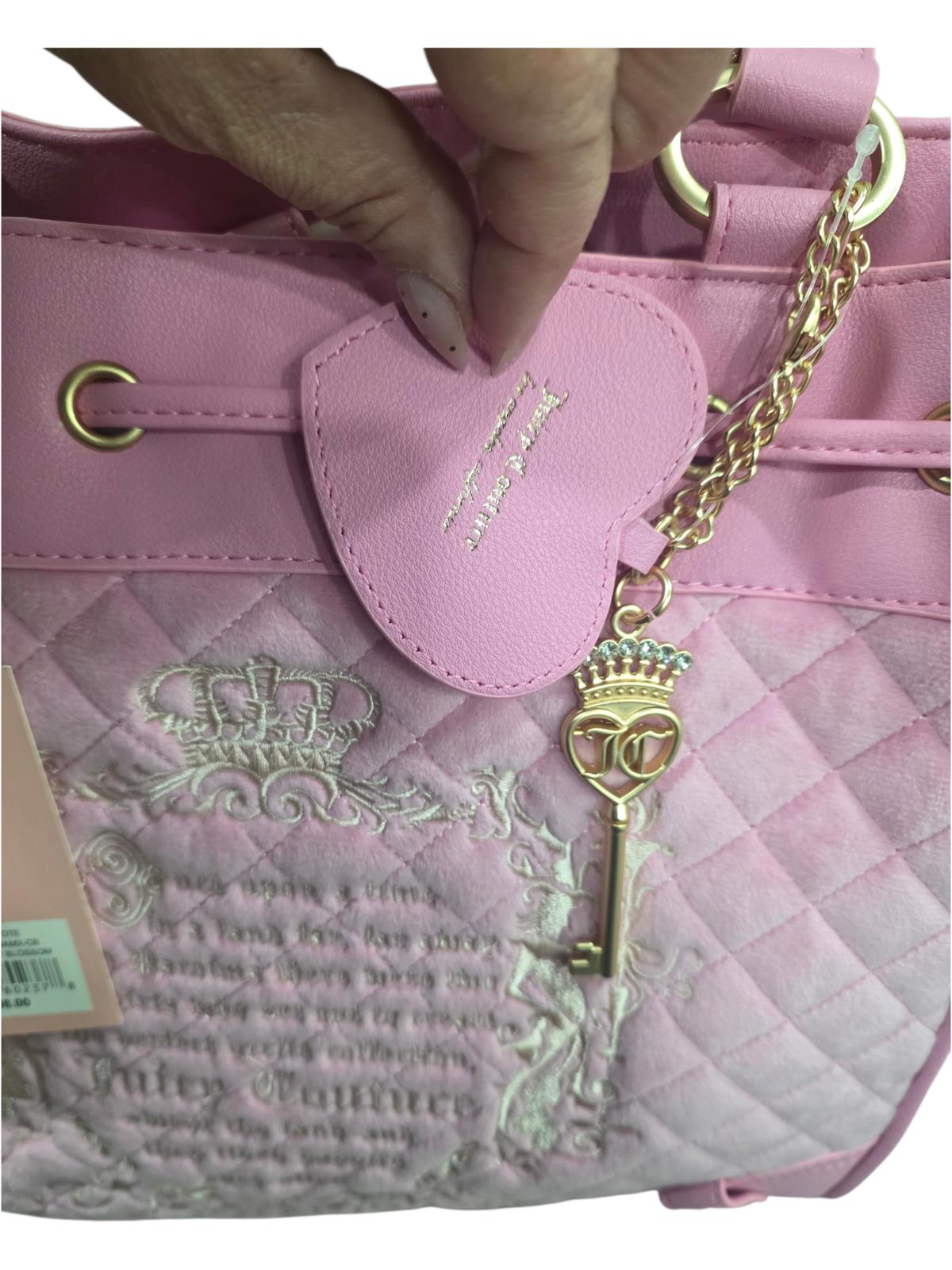 Viral Juicy Couture Retro Juicy Tale Tote Bag Retro Cherry Blossom