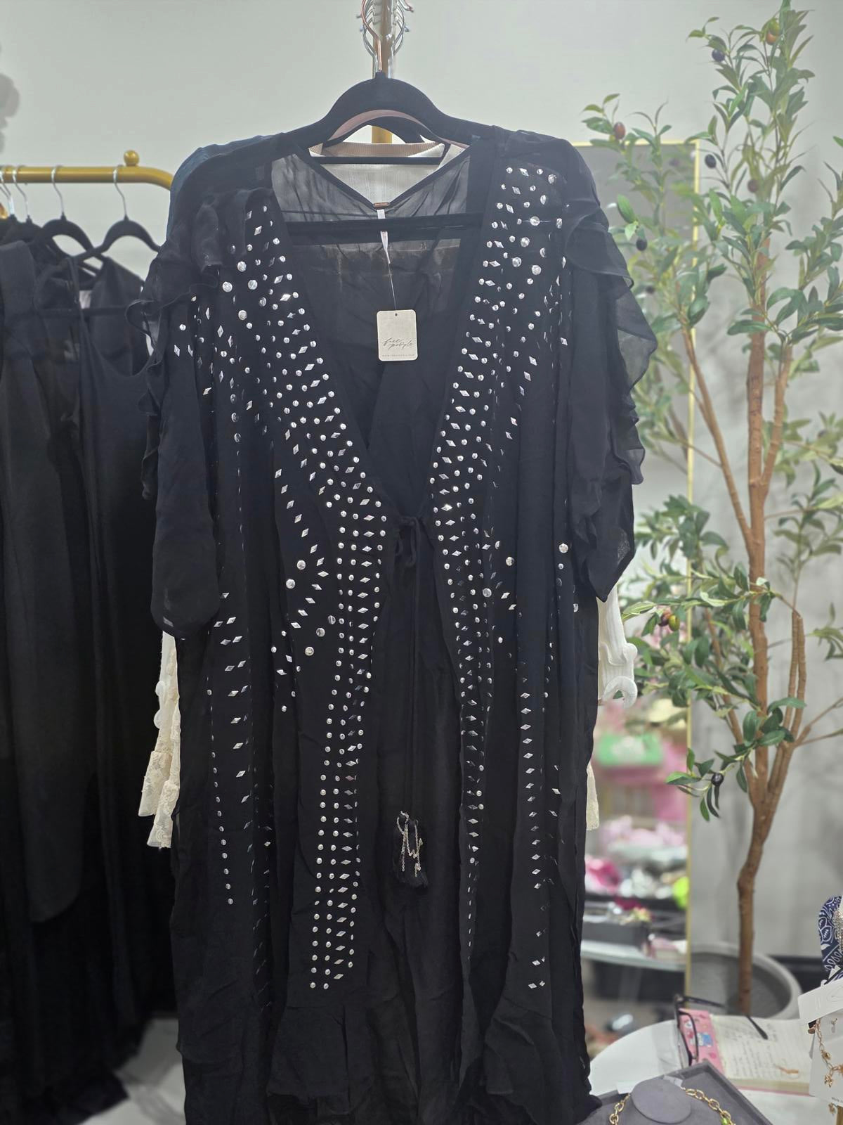 Free People So Billie Studded Duster OS