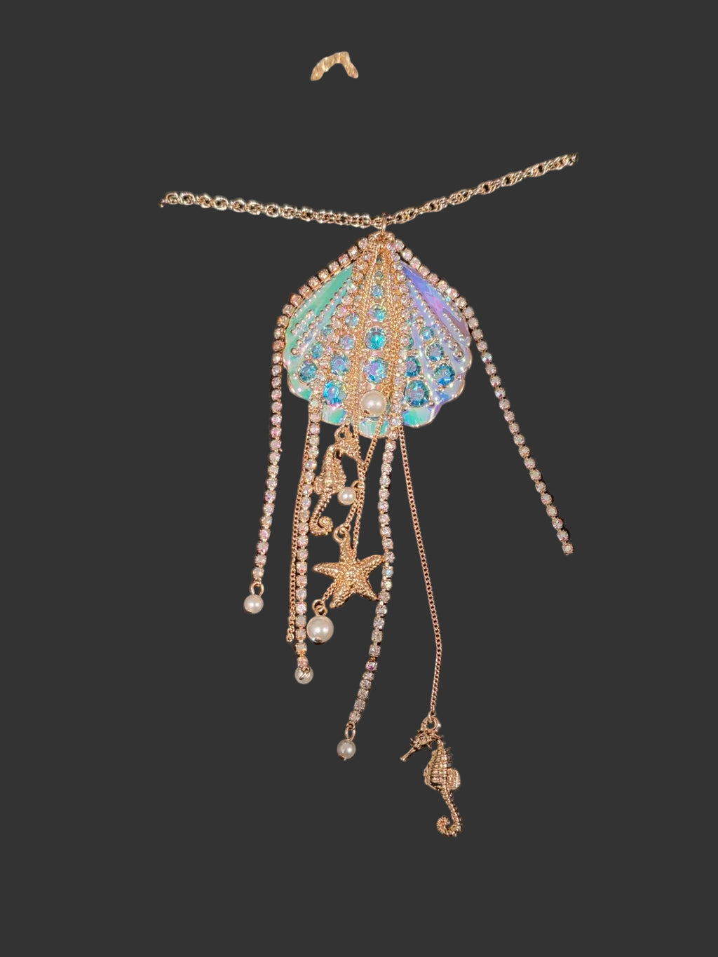 BETSEY JOHNSON Mermaid Pendant Necklace