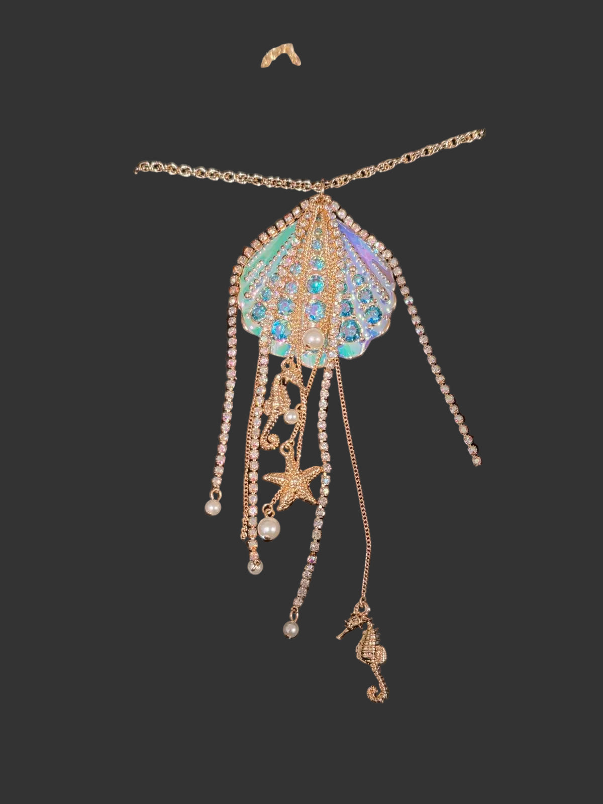 BETSEY JOHNSON Mermaid Pendant Necklace