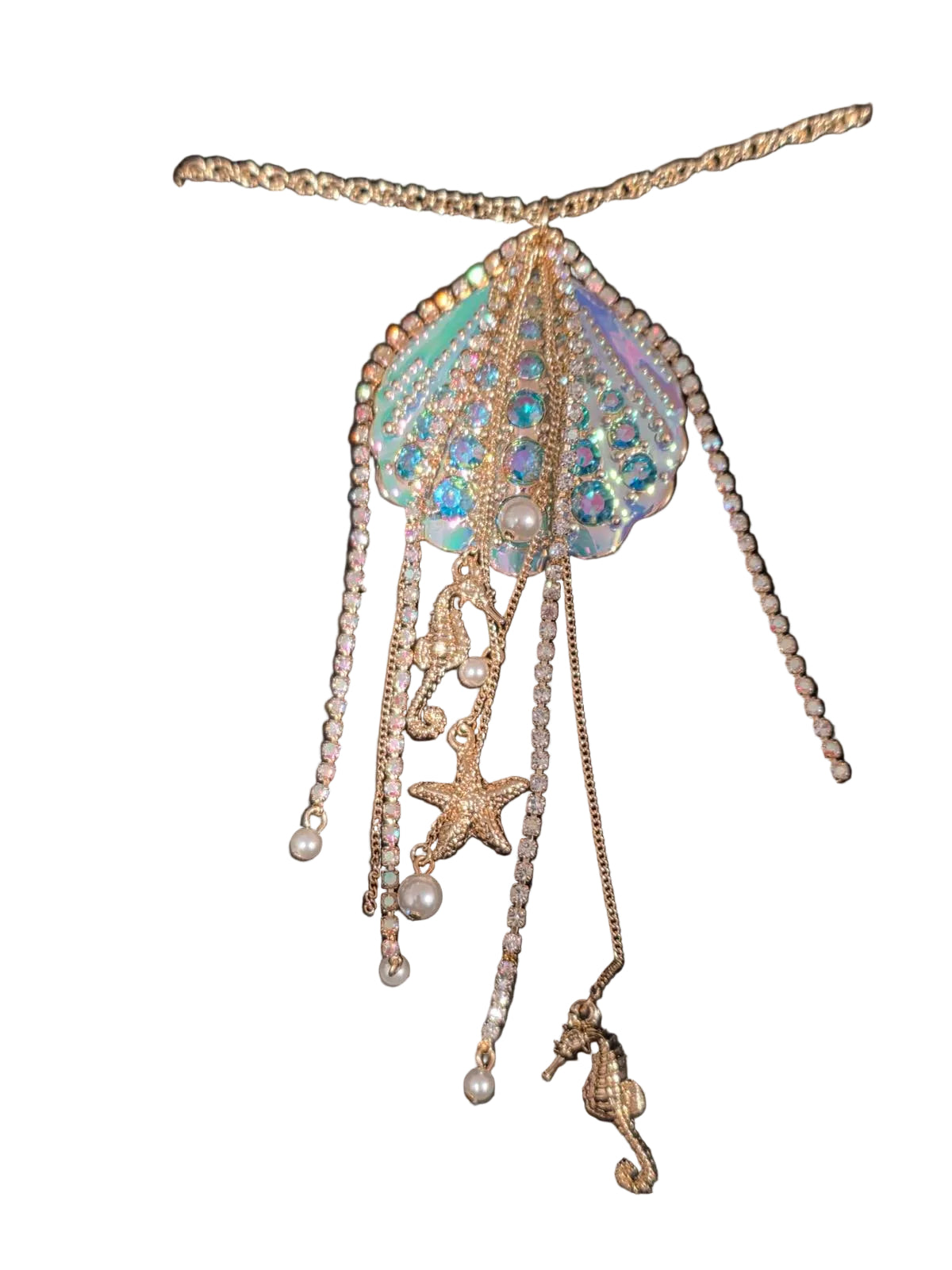 BETSEY JOHNSON Mermaid Pendant Necklace