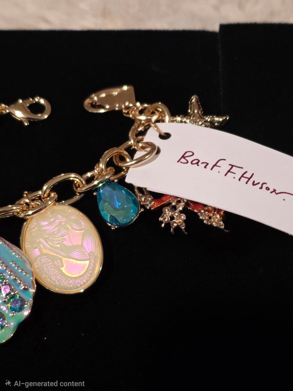Betsey Johnson Sea Charm Bracelet