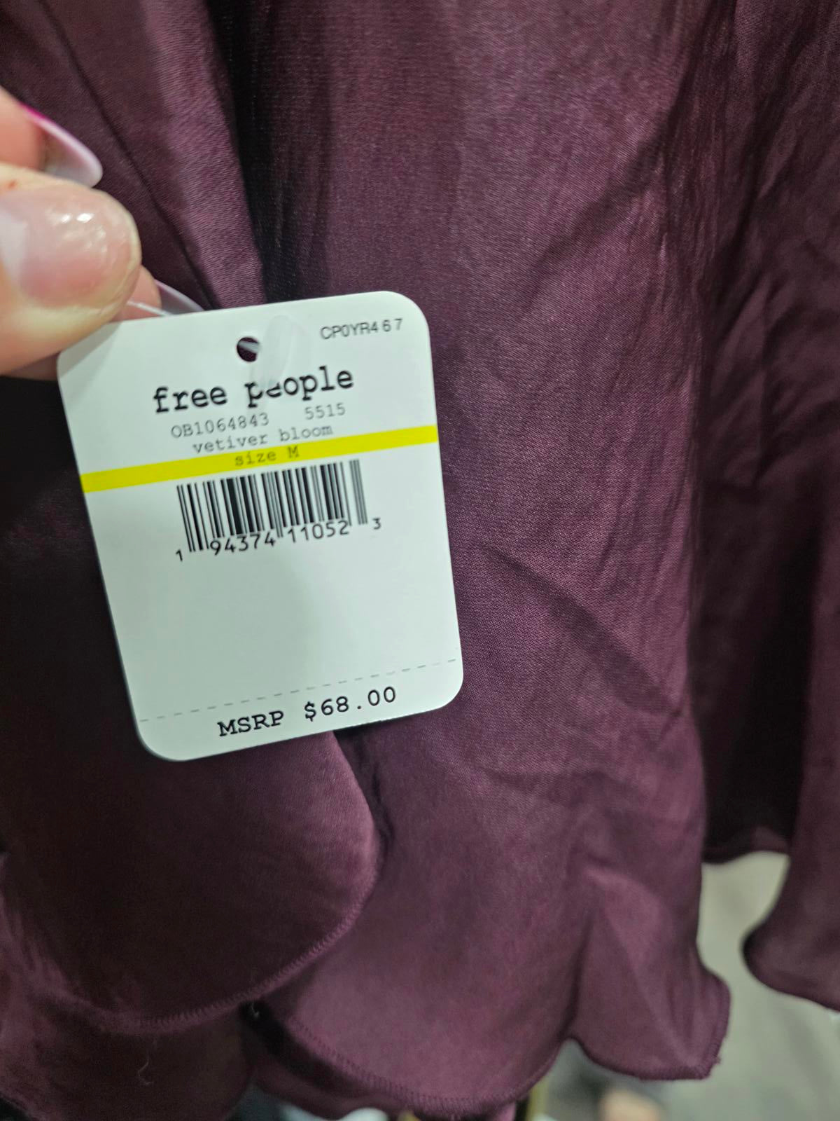 Free People Turn it On  Top M