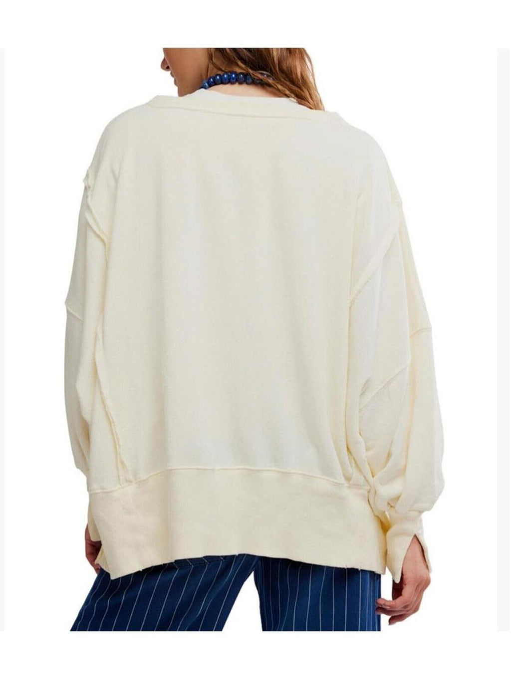 Free People Women's Graphic Camden High-Low Sweatshirt