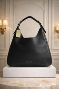 MICHAEL MICHAEL KORS Nolita Large Signature Logo Hobo Shoulder Bag