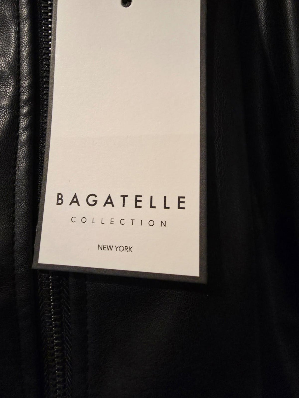 Bagatelle Faux-Ever Leather Jacket