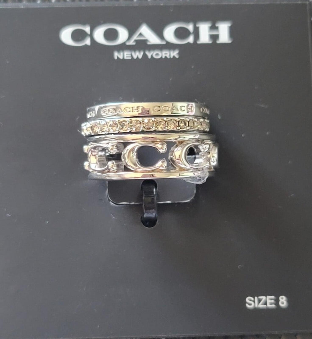 Coach Ring Set