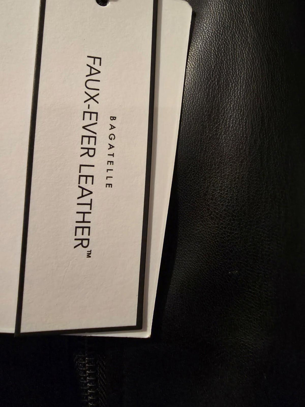 Bagatelle Faux-Ever Leather Jacket