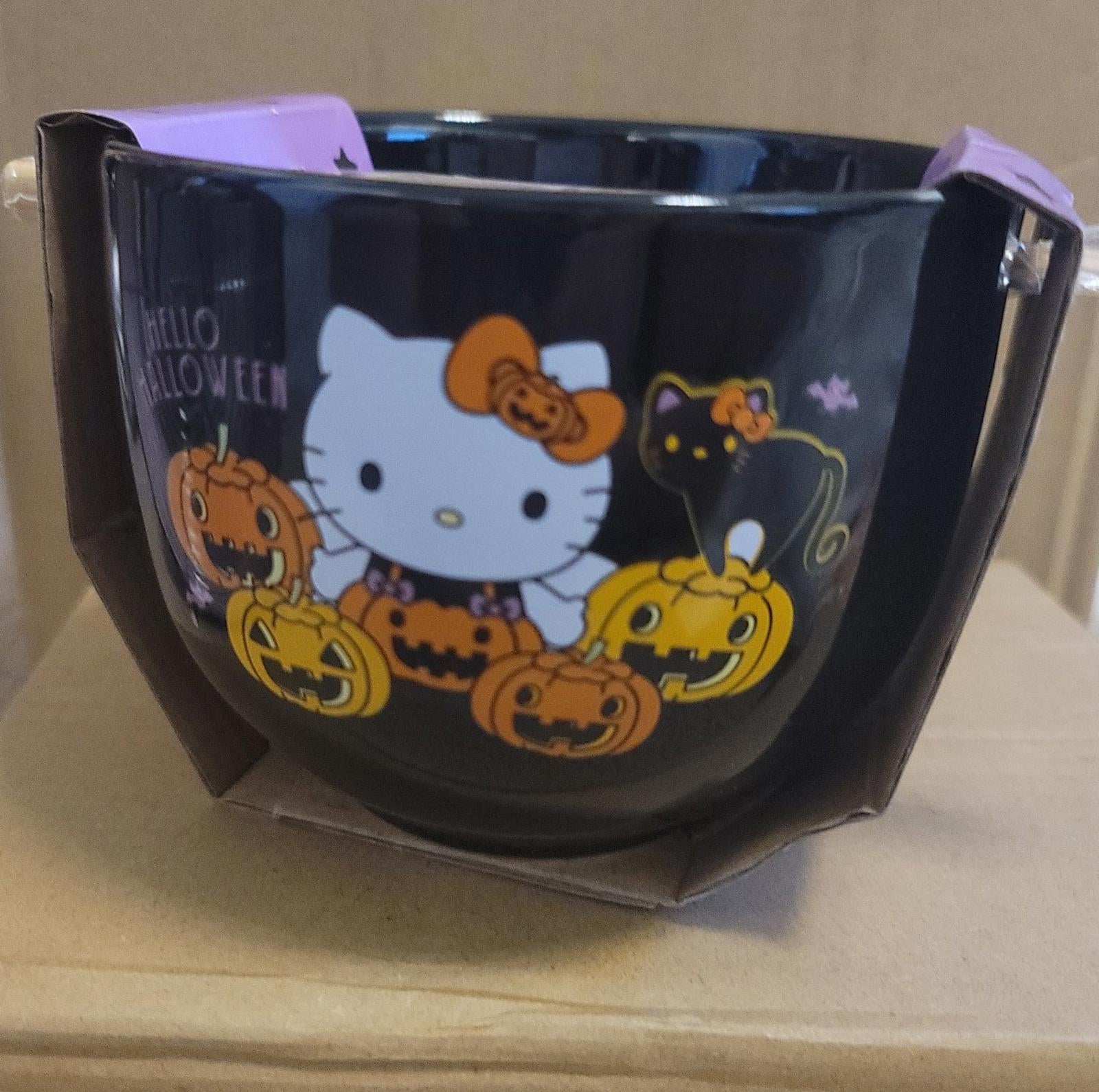 Hello Kitty Ramen Halloween Bowl