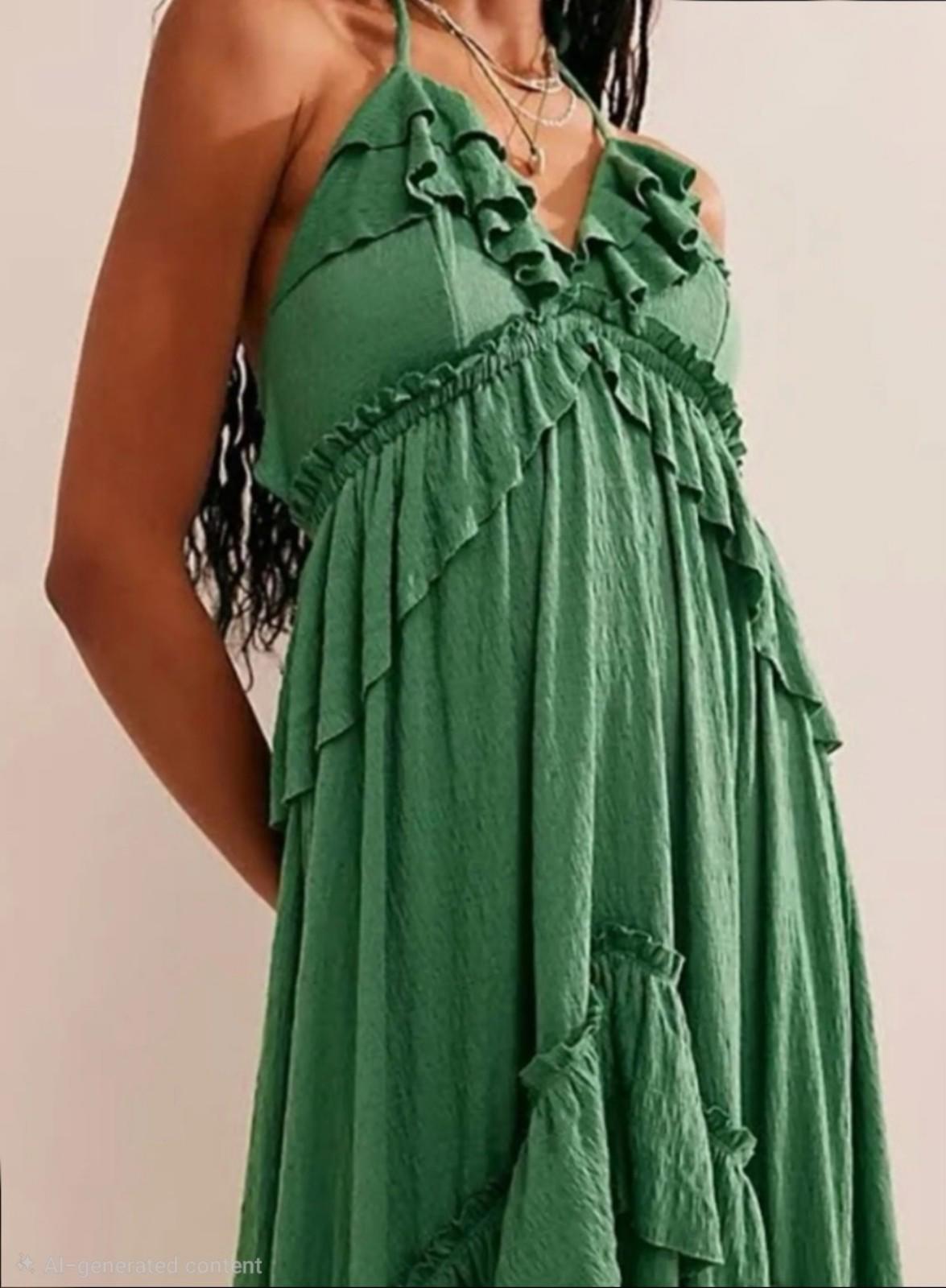 Free People Spring Maxi Dress - M