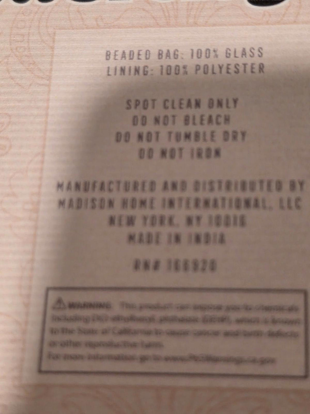 Made in India Beaded Bag