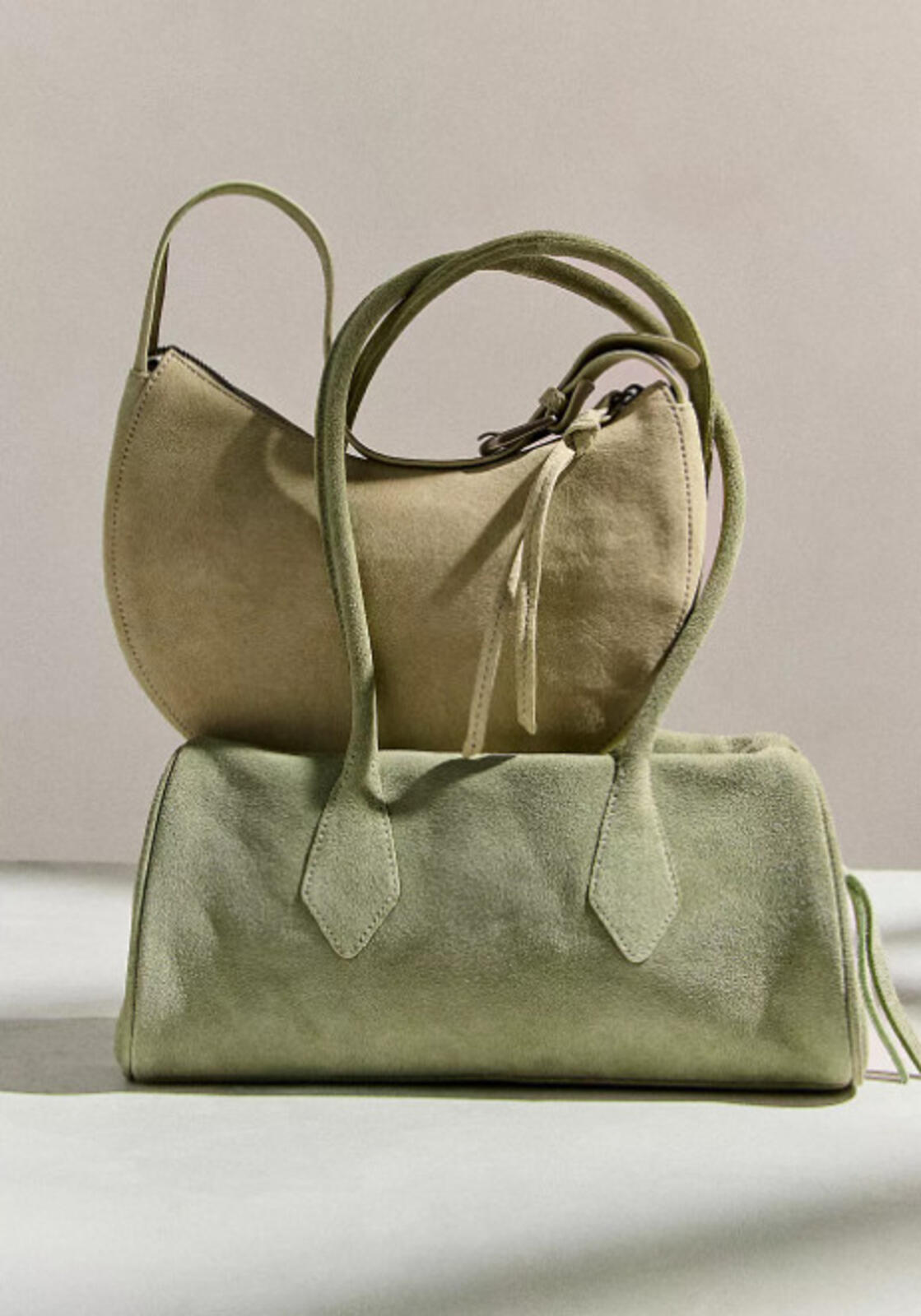 Free People Sierra Suede Shoulder Bag