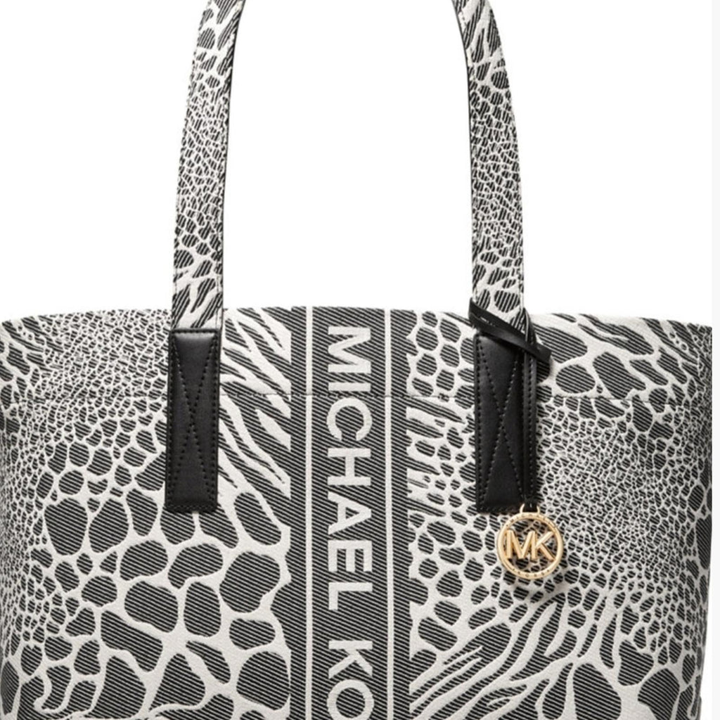 Michael Kors Monochrome Animal Print Tote