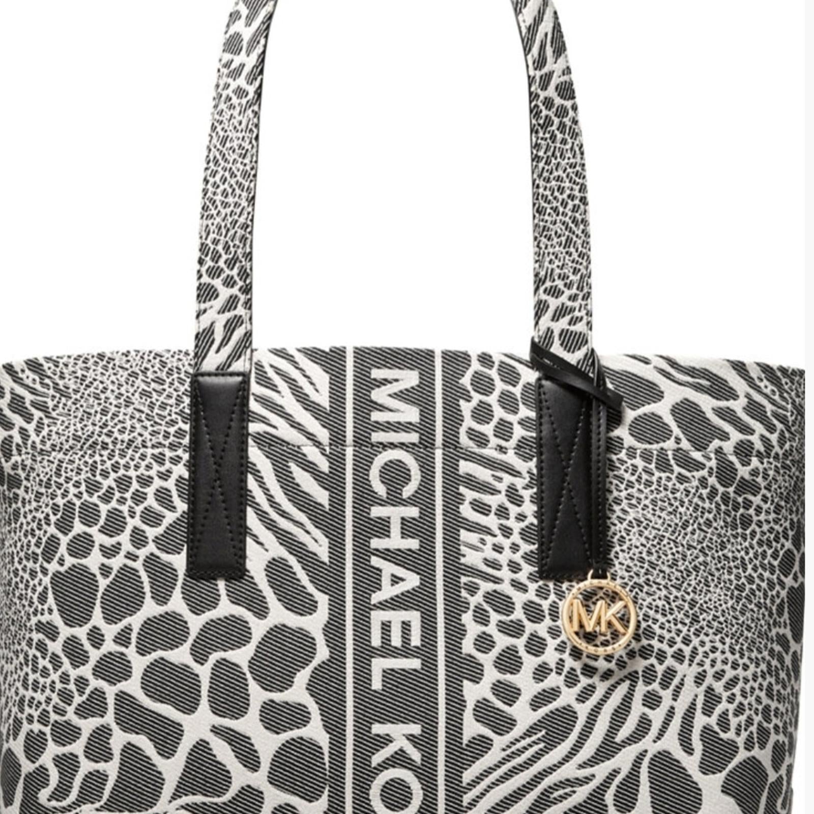 Michael Kors Monochrome Animal Print Tote