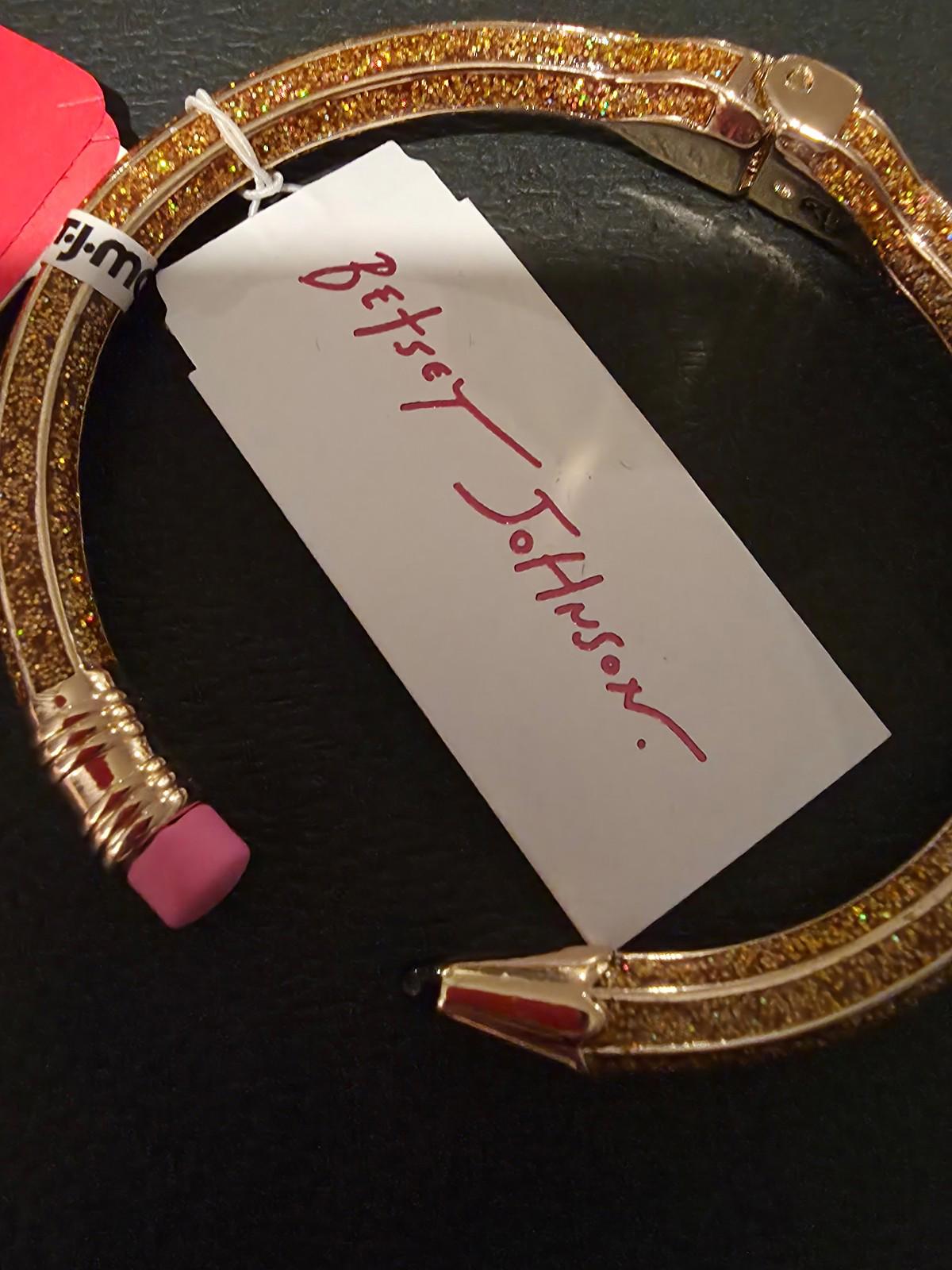 Betsey Johnson Pencil Bracelet