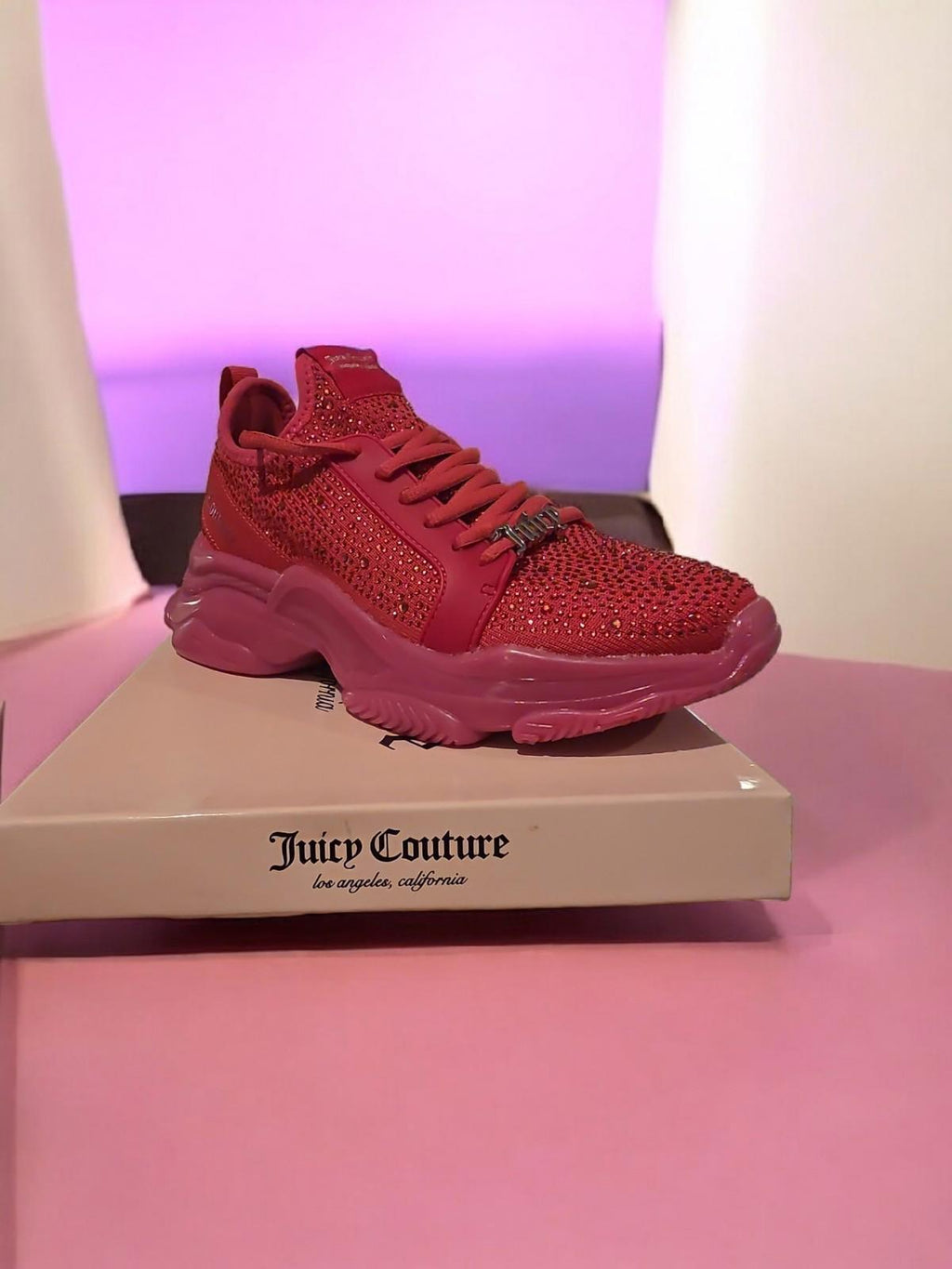 Juicy Couture Adana Women's Fushia Running Shoes NWT SIZE 7.5