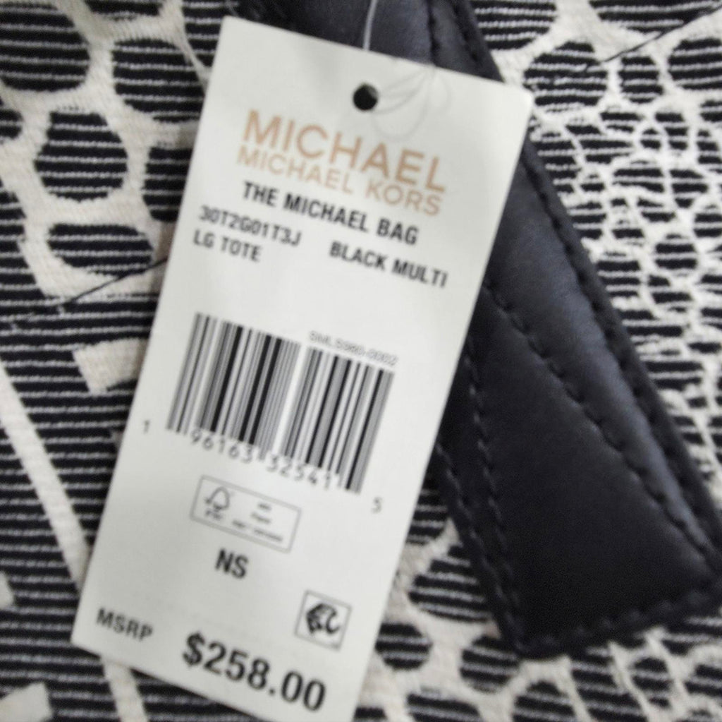 Michael Kors Monochrome Animal Print Tote