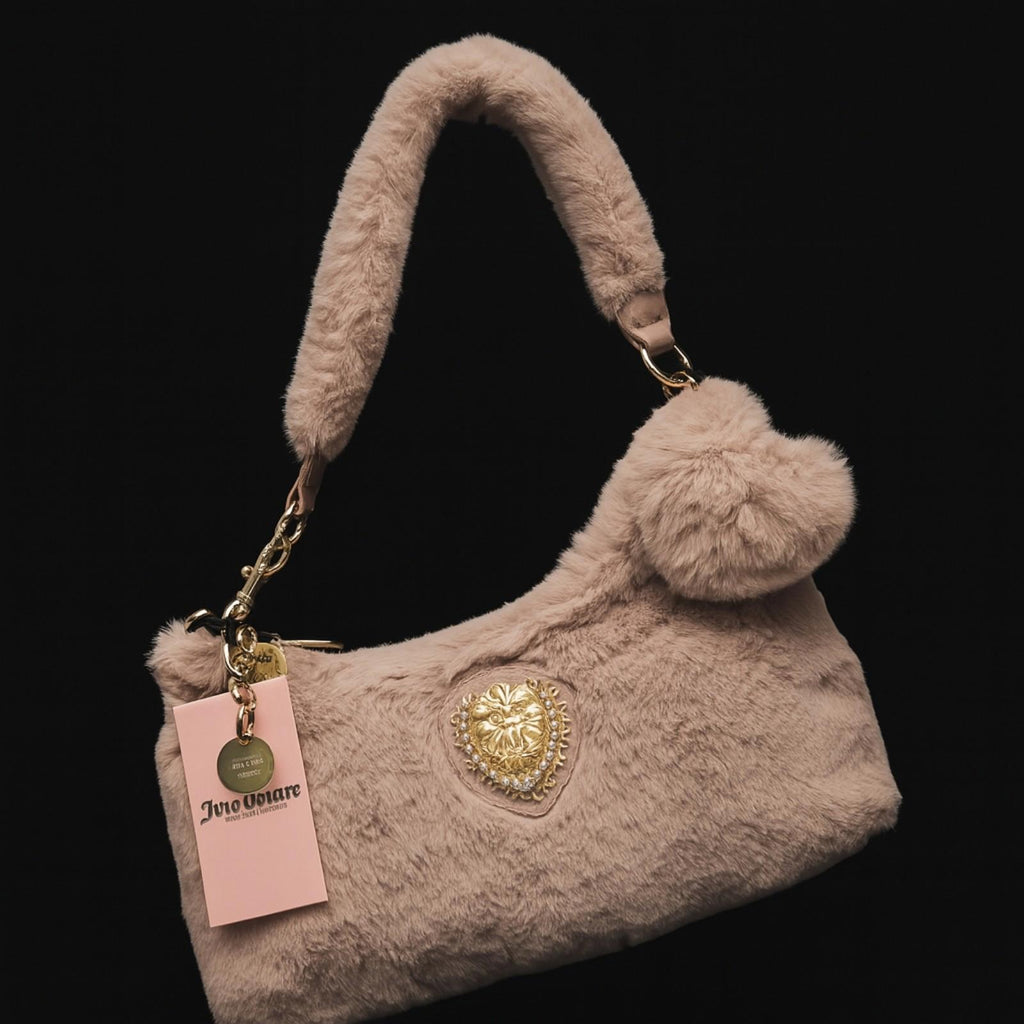 Juicy Couture Love Furry Friends Hobo Bag
