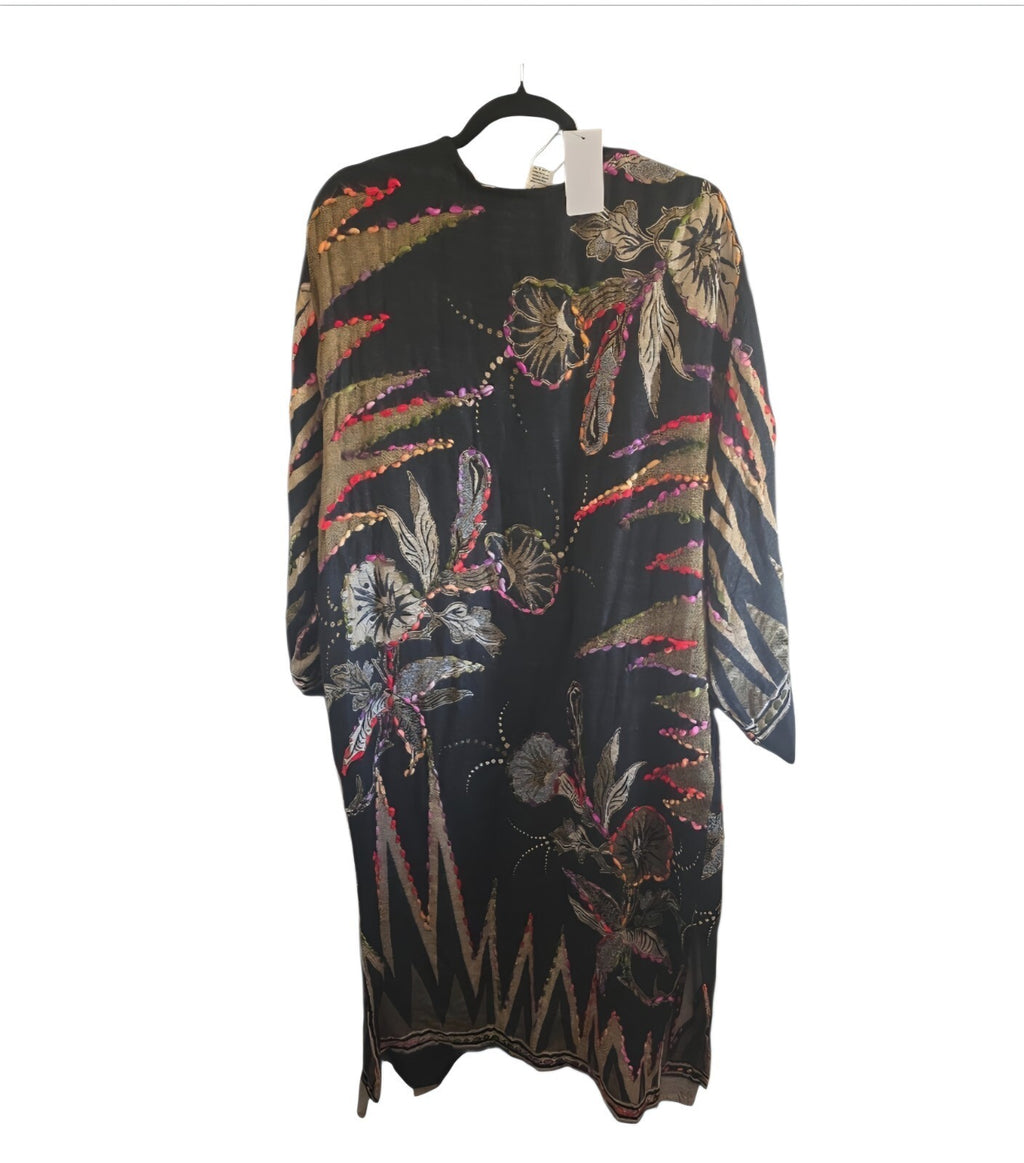Raj Thick Stitch Embroidered Duster