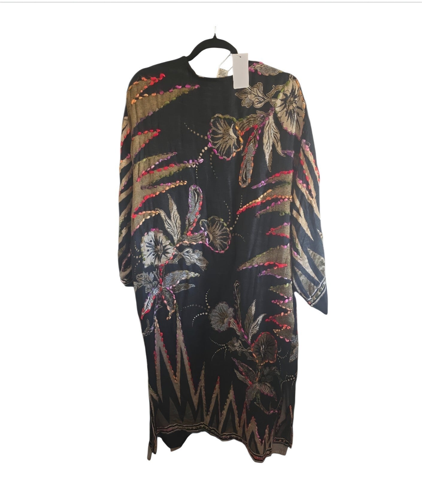 Raj Thick Stitch Embroidered Duster