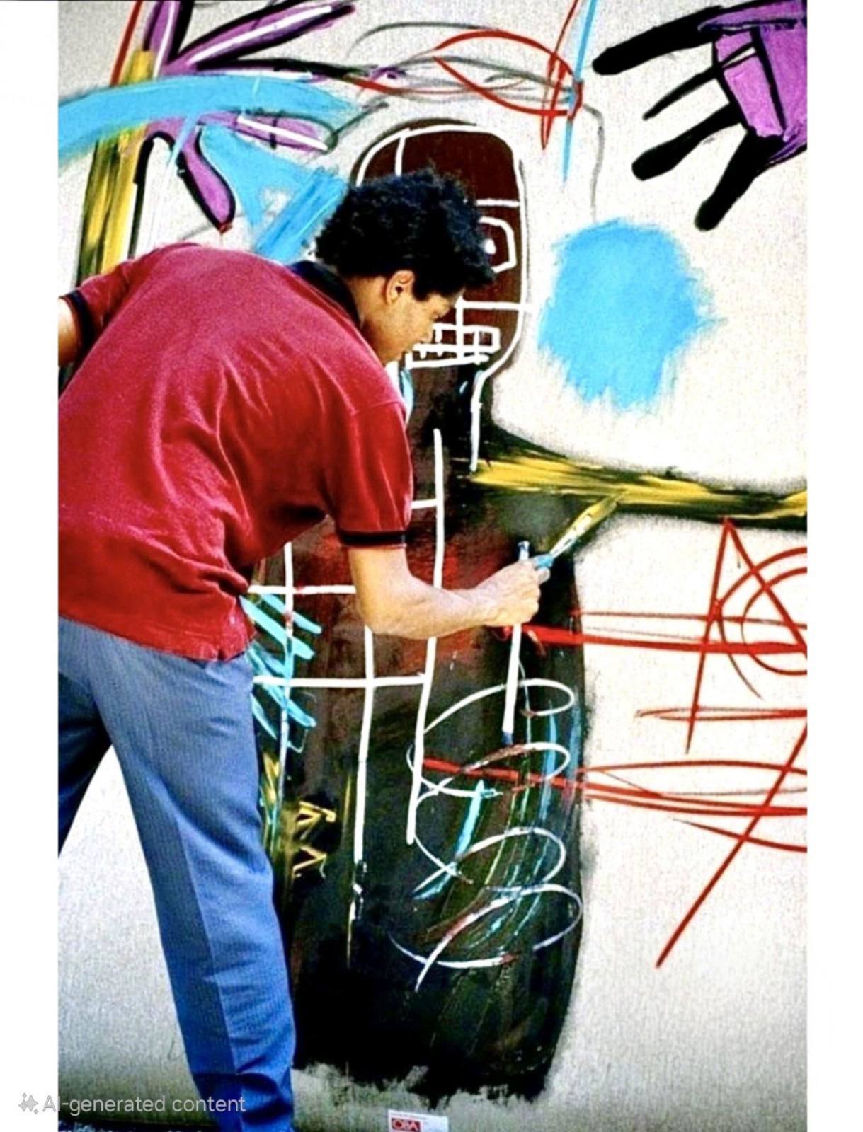 Jean-Michel Basquiat x Members Only Alchemy Puffer J M