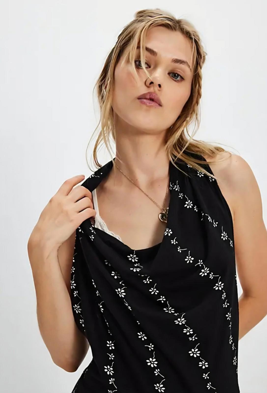 Free People Electric Days Printed Mini Dress