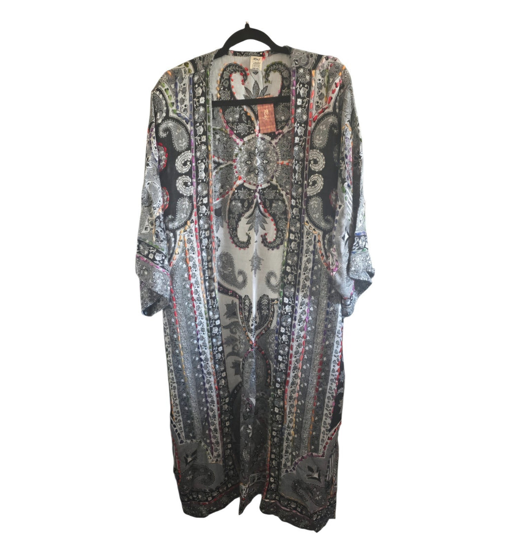 Raj Thick Stitch Embroidered Duster