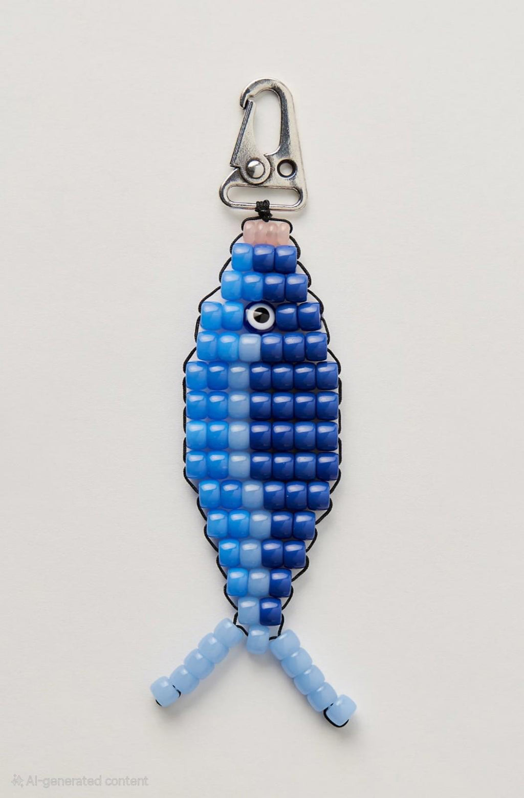 Free People Beaded Fish Bag Charm