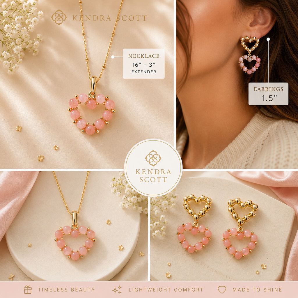 Kendra Scott Ashton Heart Drop