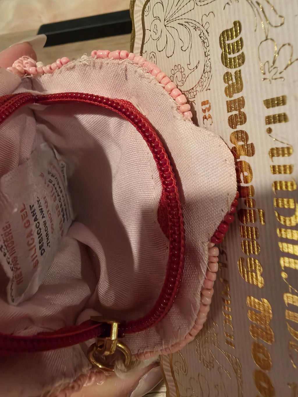 Made in India Beaded Bag