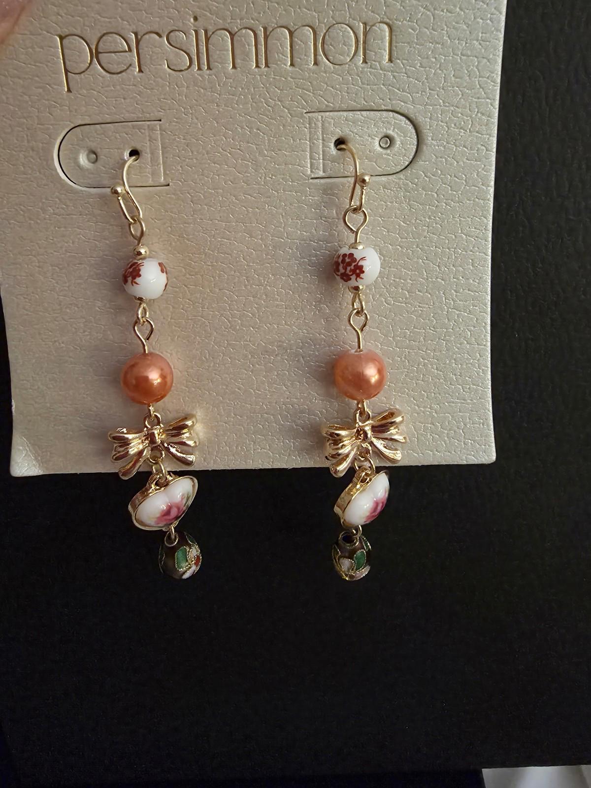 Persimmon Earrings