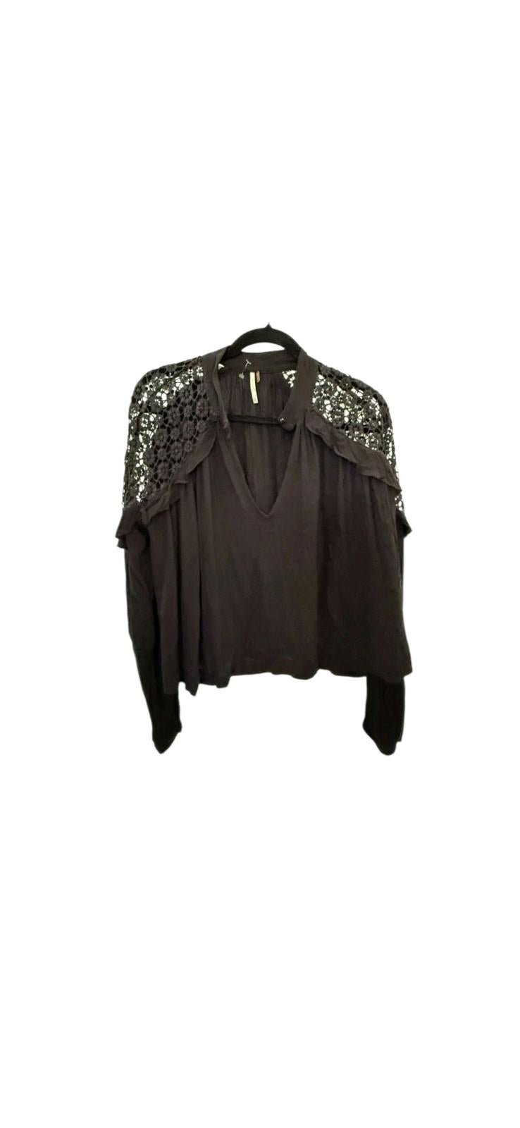 Free People Little Bit of Love Blouse XS
