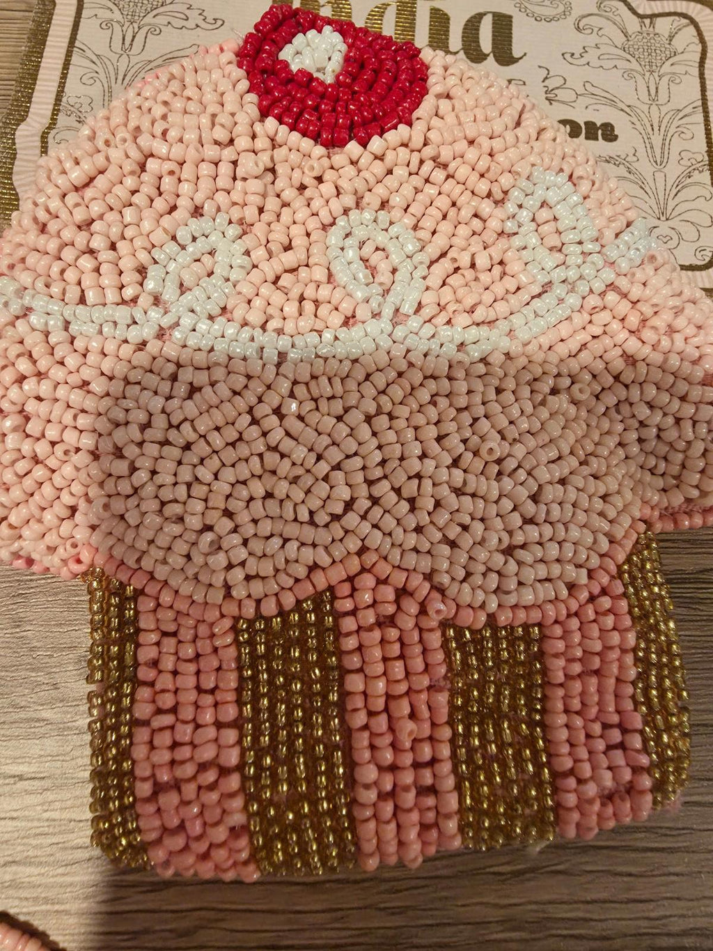 Made in India Beaded Bag