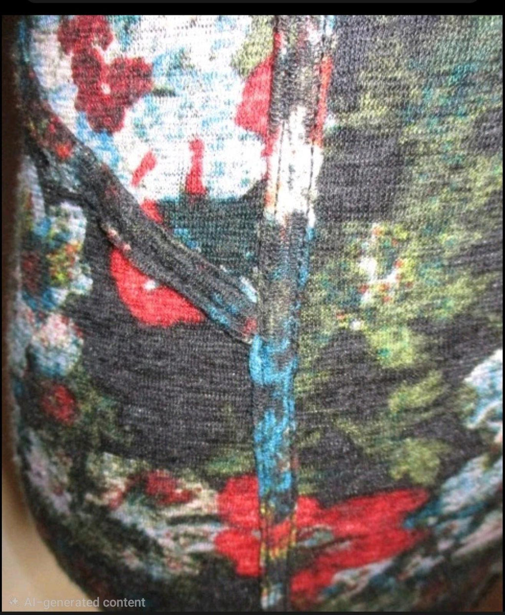 NWT Free People Whimsigoth Blurred Floral Applique Lace Bodycon Dress in Black S