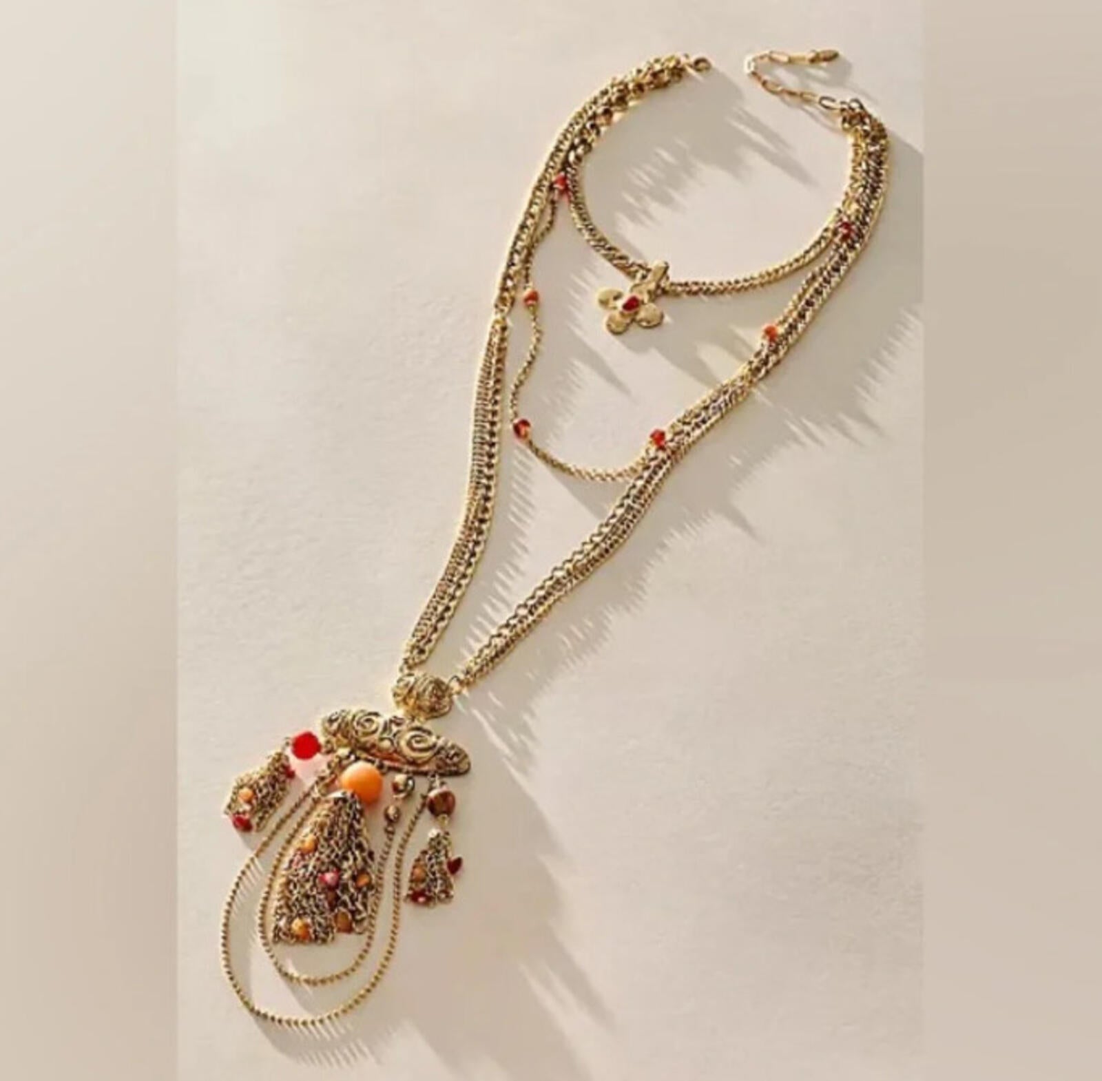 FREE PEOPLE Catriona Layered Necklace