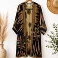 Raj Thick Stitch Embroidered Duster