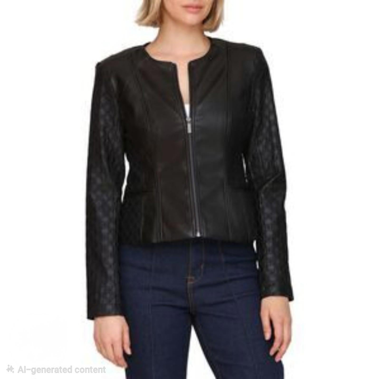 Bagatelle Faux-Ever Leather Jacket
