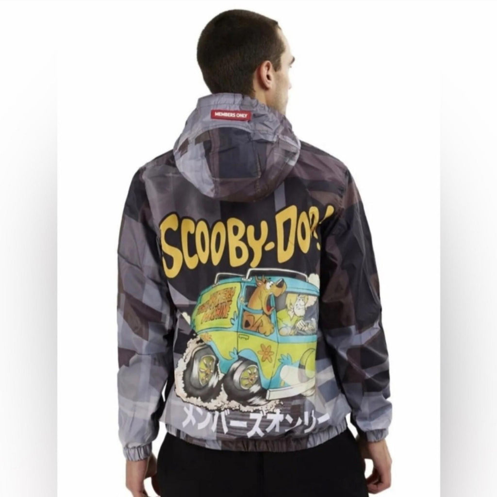 Membersonly Scooby Windbreaker Jacket M