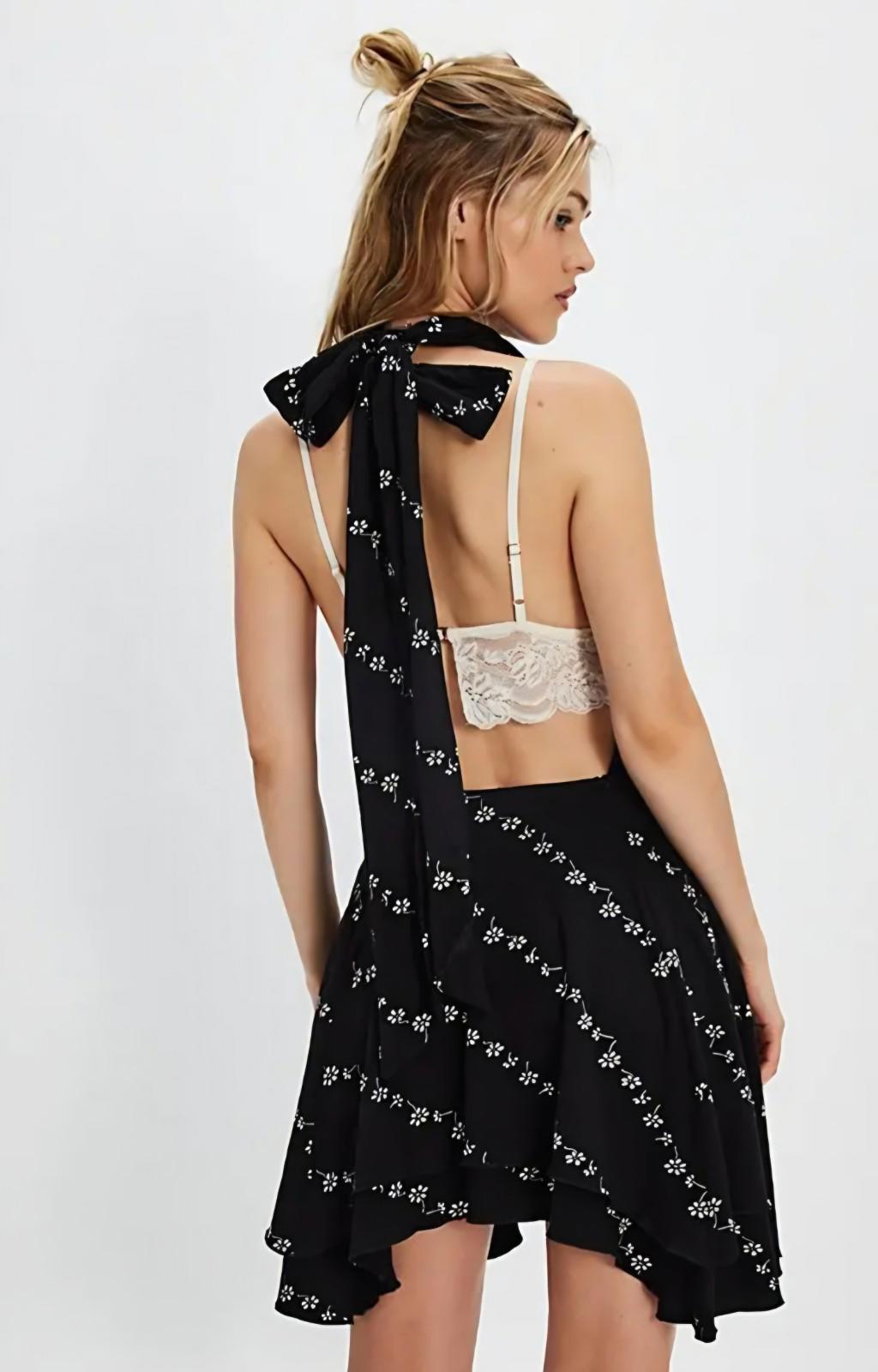 Free People Electric Days Printed Mini Dress