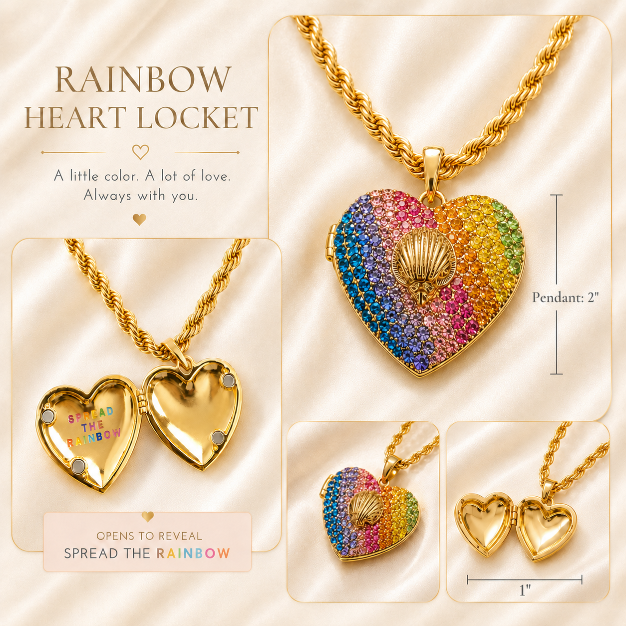 Kurt Geiger Heart Locket