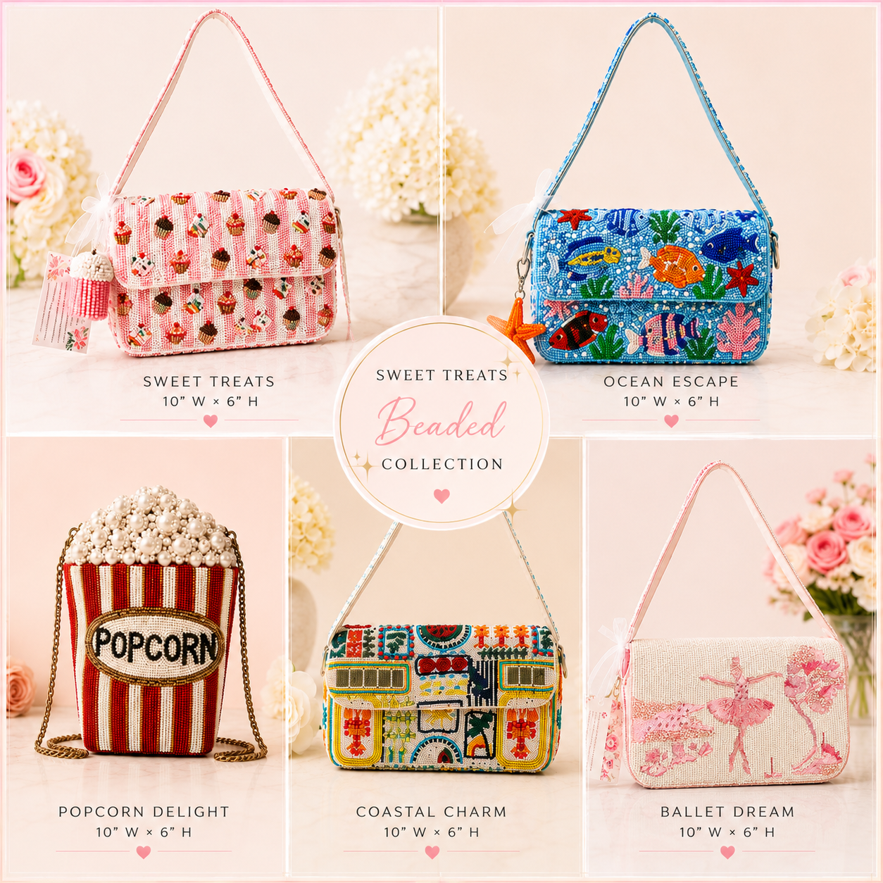 Handmade Beaded Bags – Made in India