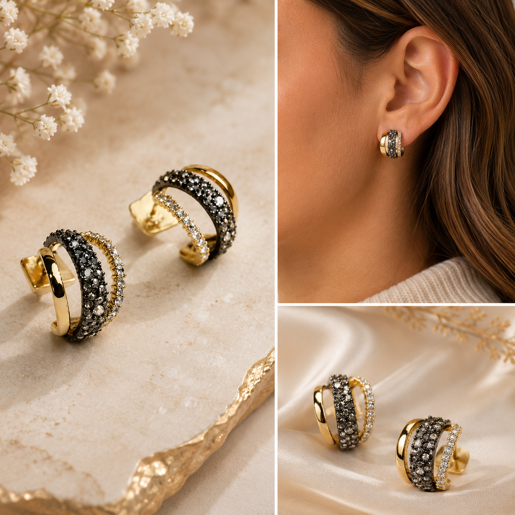 Alexis Bittar Floating Orbit Post Earrings