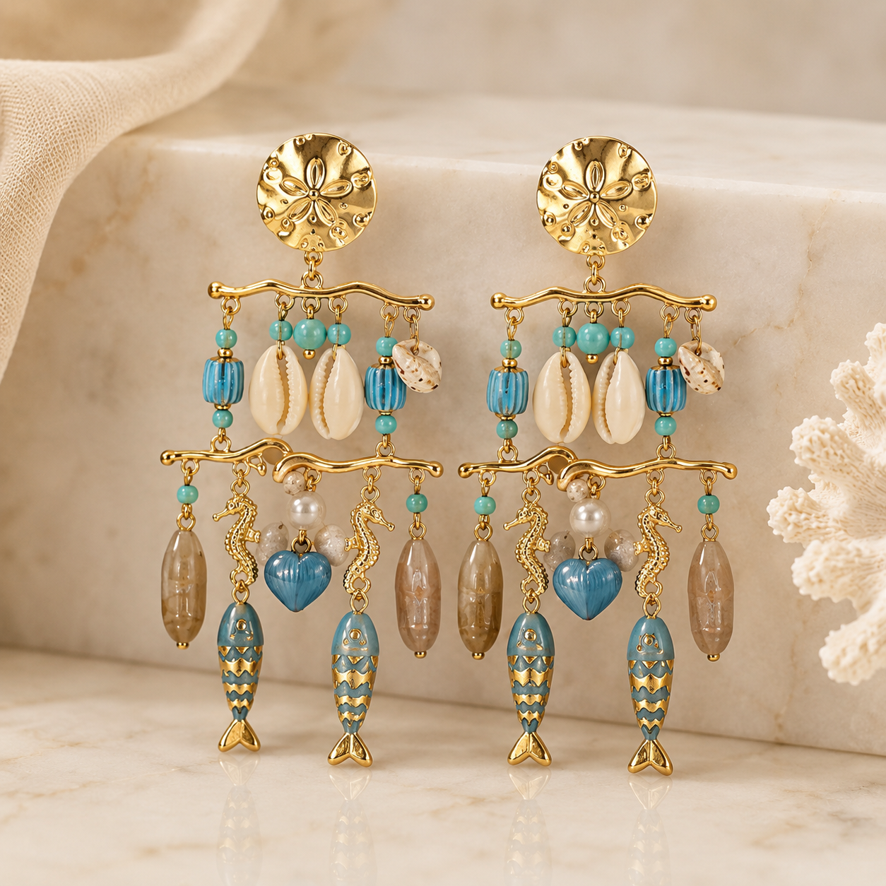 Piper-K Hand Painted Earrings